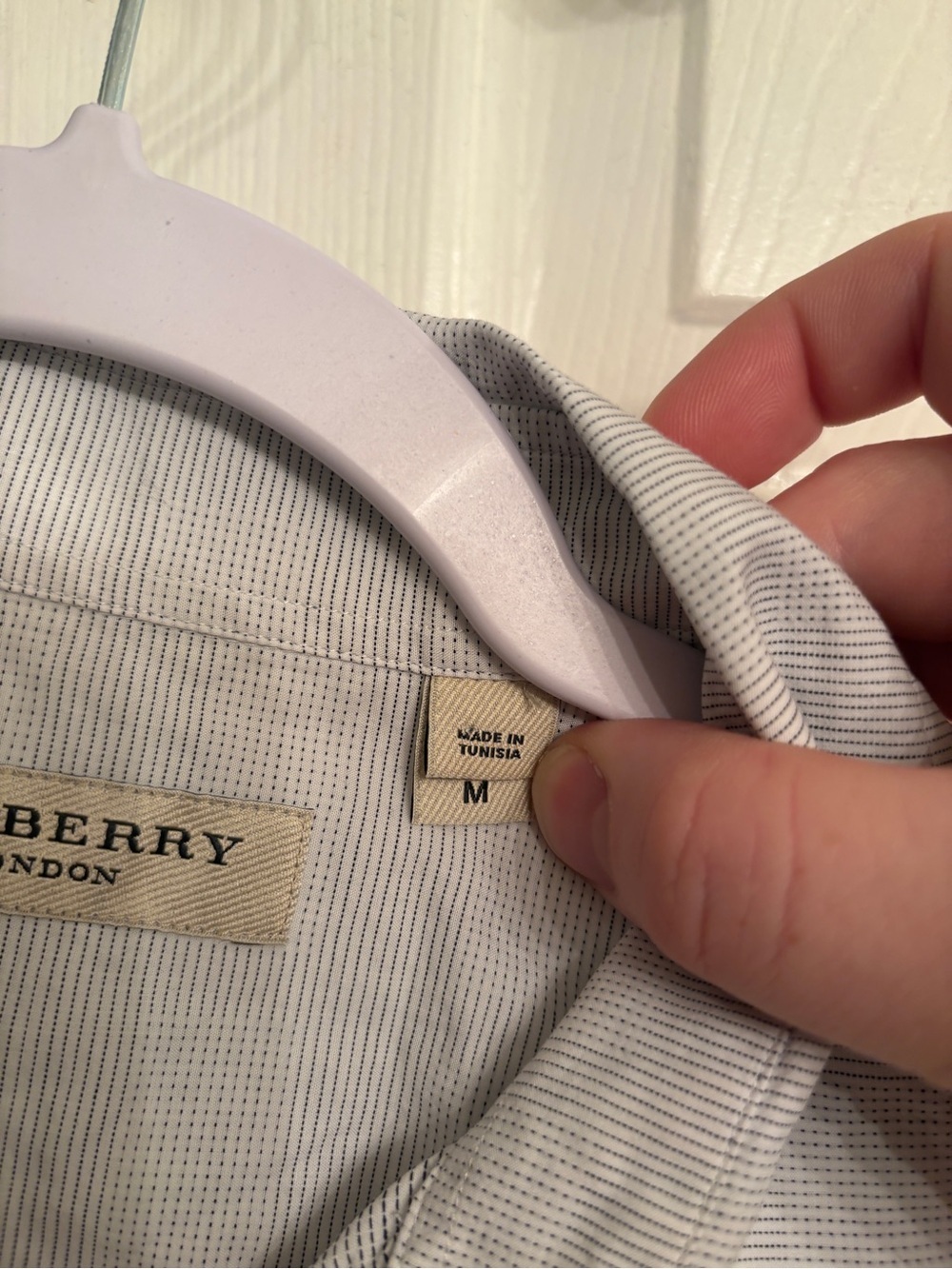 Burberry London Novacheck Pattern Button Up - Picture 4 of 6